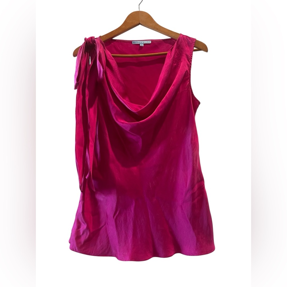 ANTONIO MELANI Pink Sleeveless Blouse